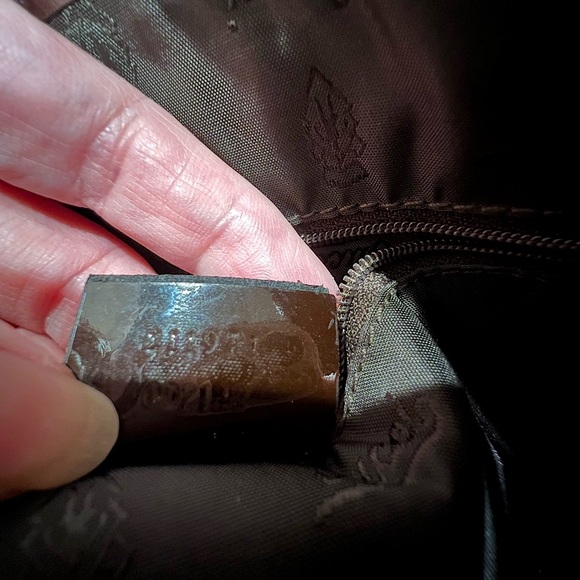 Gucci Sherry line Beige and Brown Tote Bag - Picture 11 of 12